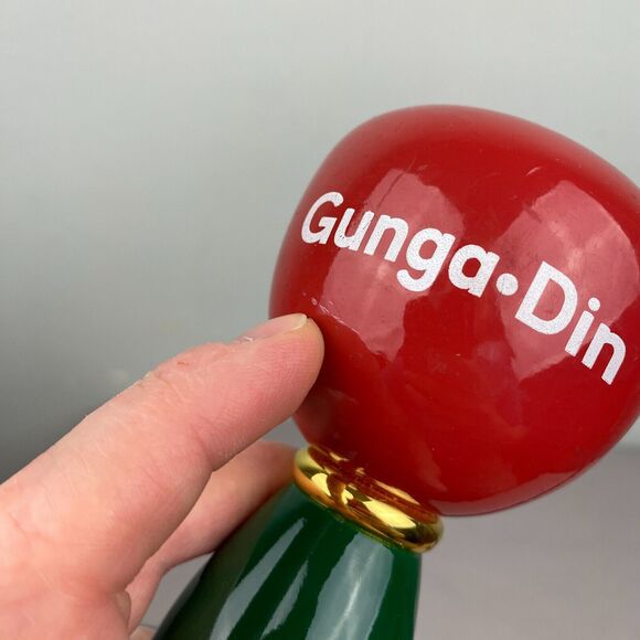 St. Julian Winery Gunga Din cider tap handle Green 10.5" pub man cave‎ she shed - Picture 7 of 9